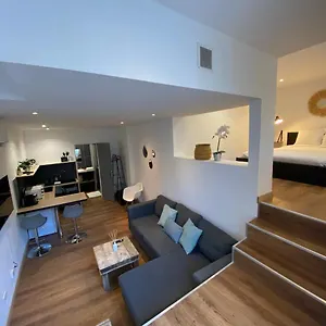  Apartment Loft Rotonde Wifi Clim Smart Tv Rue Calme France